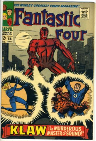 FANTASTIC FOUR #056 © November 1966 Marvel Comics